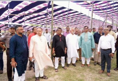 খুলনা সার্কিট হাউসে কেন্দ্রীয় ঈদ জামাত উপলক্ষে প্রস্তুতি পর্যবেক্ষণ