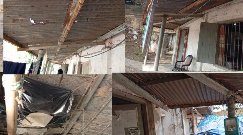 হরিনা নৌ পুলিশ ফাঁড়ি ও ব্যারাকের বেহাল দশা: ঝুঁকির মধ্যে ১৩ পুলিশ সদস্যের বসবাস