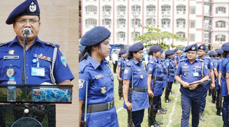 কুমিল্লা জেলা পুলিশের মাস্টার প্যারেড অনুষ্ঠিত