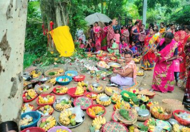 আদমদীঘিতে ষষ্টী পুজা ও জামাই ষষ্টী উৎসব পালন
