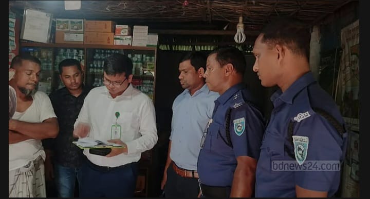 লালমনিরহাটে অবৈধভাবে সার বিক্রি: ব্যবসায়ীকে ১৫ হাজার টাকা জরিমানা