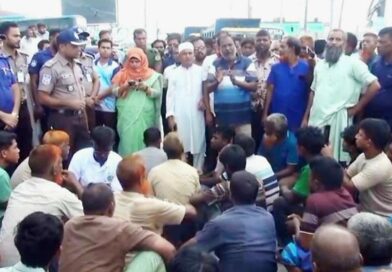 গ্যাস সরবরাহের ও ফিলিং স্টেশনের দাবিতে জামালপুর-টাঙ্গাইল মহা সড়ক অবরোধ