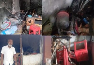 চাঁদপুরে টেলিকম সেন্টারে ভয়াবহ অগ্নিকাণ্ড: ১৮ বছরের স্বপ্ন ছাই, ক্ষয়ক্ষতি প্রায় ৮ লাখ টাকা