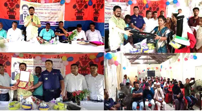 বটিয়াঘাটা থানা হেড কোয়ার্টার্স বালিকা বিদ্যালয় পরিদর্শনে এমপি আমীর এজাজ খান