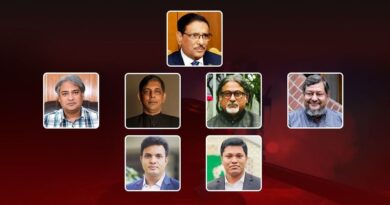 মানবতাবিরোধী মামলায় ওবায়দুল কাদেরসহ ৭ আসামির মৃত্যুদণ্ড