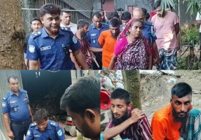 গাজীপুরের কালিয়াকৈরে ঠাকুরপাড়ার নাগচালায় মাদকবিরোধী অভিযান: ১ কেজি গাঁজাসহ আটক ৩