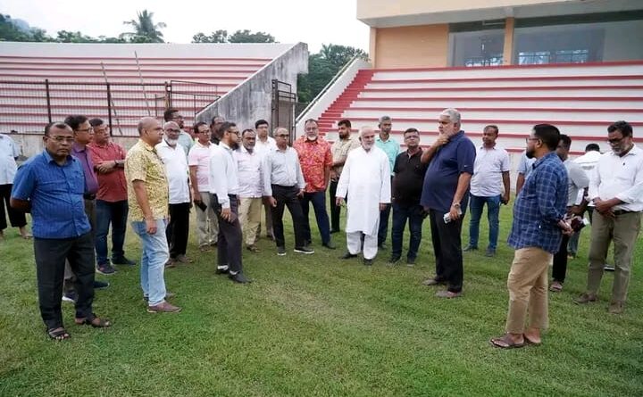প্রধানমন্ত্রীর খুলনা সফর ঘিরে প্রস্তুতি জোরদার, জেলা স্টেডিয়াম পরিদর্শনে কেসিসি প্রশাসক প্রধানমন্ত্রীর খুলনা সফর ঘিরে প্রস্তুতি জোরদার, জেলা স্টেডিয়াম পরিদর্শনে কেসিসি প্রশাসক
